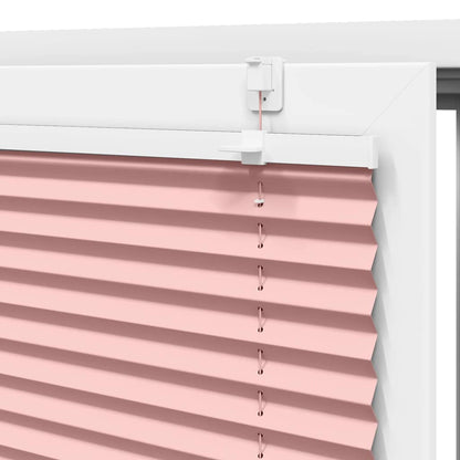 Tenda Plissettata Rosa 85x200 cm Larghezza Tessuto 84,4 cm | homemem39