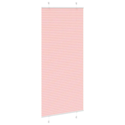 Tenda Plissettata Rosa 100x200 cm Larghezza Tessuto 99,4 cm | homemem39