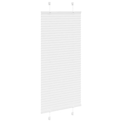 Tenda Plissettata Bianca 60x150 cm Larghezza Tessuto 59,4 cm | homemem39