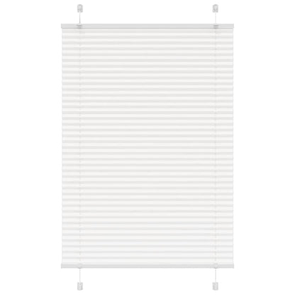 Tenda Plissettata Bianca 100x150 cm Larghezza Tessuto 99,4 cm
