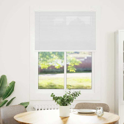 Tenda Plissettata Bianca 100x150 cm Larghezza Tessuto 99,4 cm | homemem39