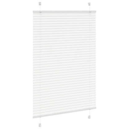 Tenda Plissettata Bianca 100x150 cm Larghezza Tessuto 99,4 cm