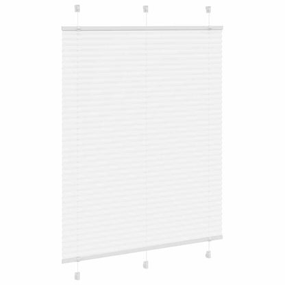 Tenda Plissettata Bianca 110x150 cm Larghezza Tessuto 109,4 cm | homemem39