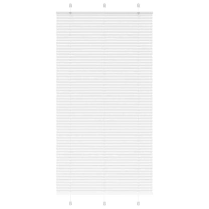 Tenda Plissettata Bianca 105x200 cm Larghezza Tessuto 104,4 cm