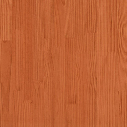 Dormeuse senza Materasso Marrone Cera 80x200 cm Legno di Pino | homemem39