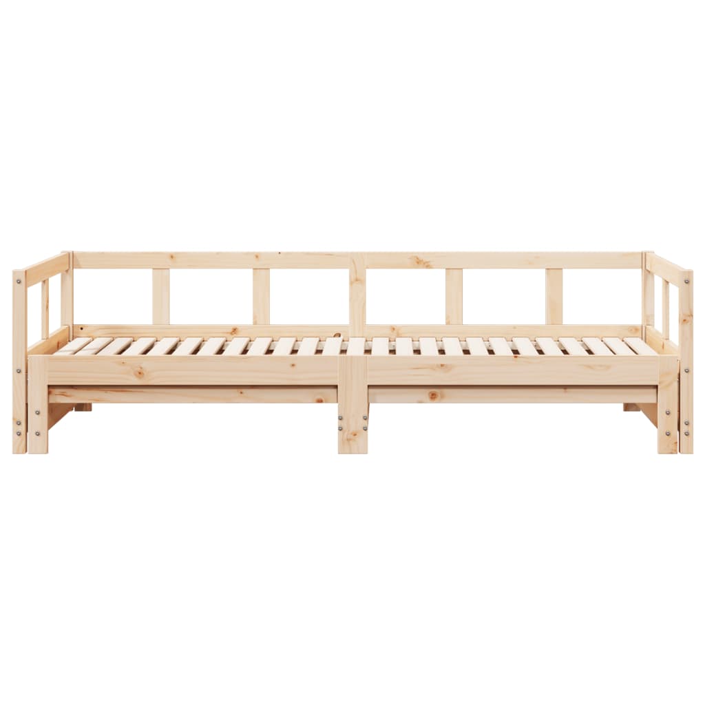 Dormeuse senza Materasso 90x190 cm in Legno Massello di Pino | homemem39