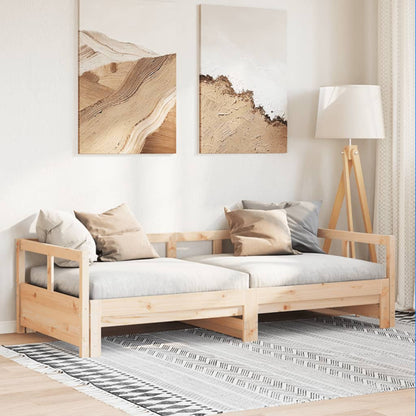 Dormeuse senza Materasso 90x190 cm in Legno Massello di Pino | homemem39