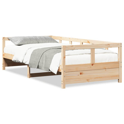 Dormeuse Naturale 80x200 cm in Legno Massello di Pino | homemem39