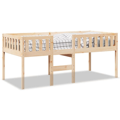 Letto per Bambini senza Materasso 80x200 cm Legno Massello Pino - homemem39