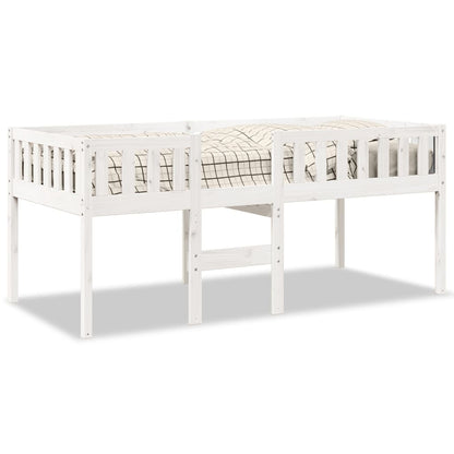 Letto per Bambini senza Materasso Bianco 80x200cm Massello Pino - homemem39