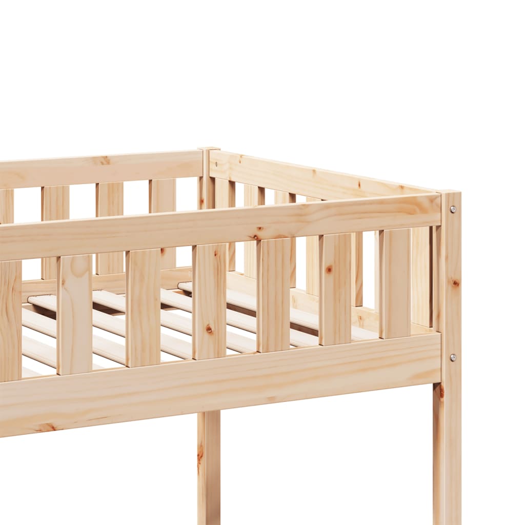 Letto per Bambini senza Materasso 90x190 cm Legno Massello Pino - homemem39