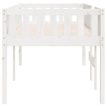 Letto per Bambini senza Materasso Bianco 90x190cm Massello Pino | homemem39