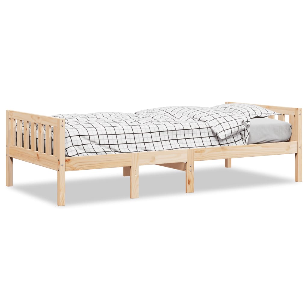Letto per Bambini senza Materasso 80x200 cm Legno Massello Pino - homemem39