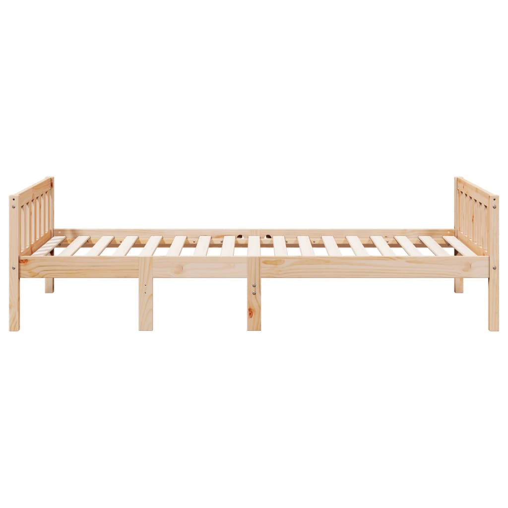 Letto per Bambini senza Materasso 80x200 cm Legno Massello Pino | homemem39