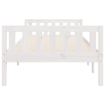 Letto per Bambini senza Materasso Bianco 80x200cm Massello Pino - homemem39