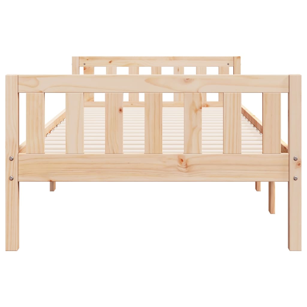 Letto per Bambini senza Materasso 90x200 cm Legno Massello Pino - homemem39