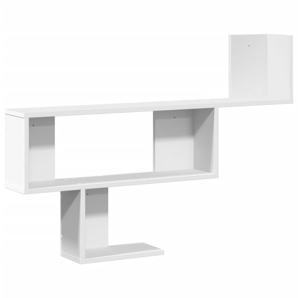 Scaffale a Parete Bianco 100x15x70 cm in Legno Multistrato | homemem39