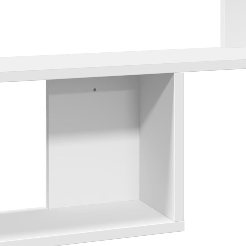 Scaffale a Parete Bianco 100x15x70 cm in Legno Multistrato