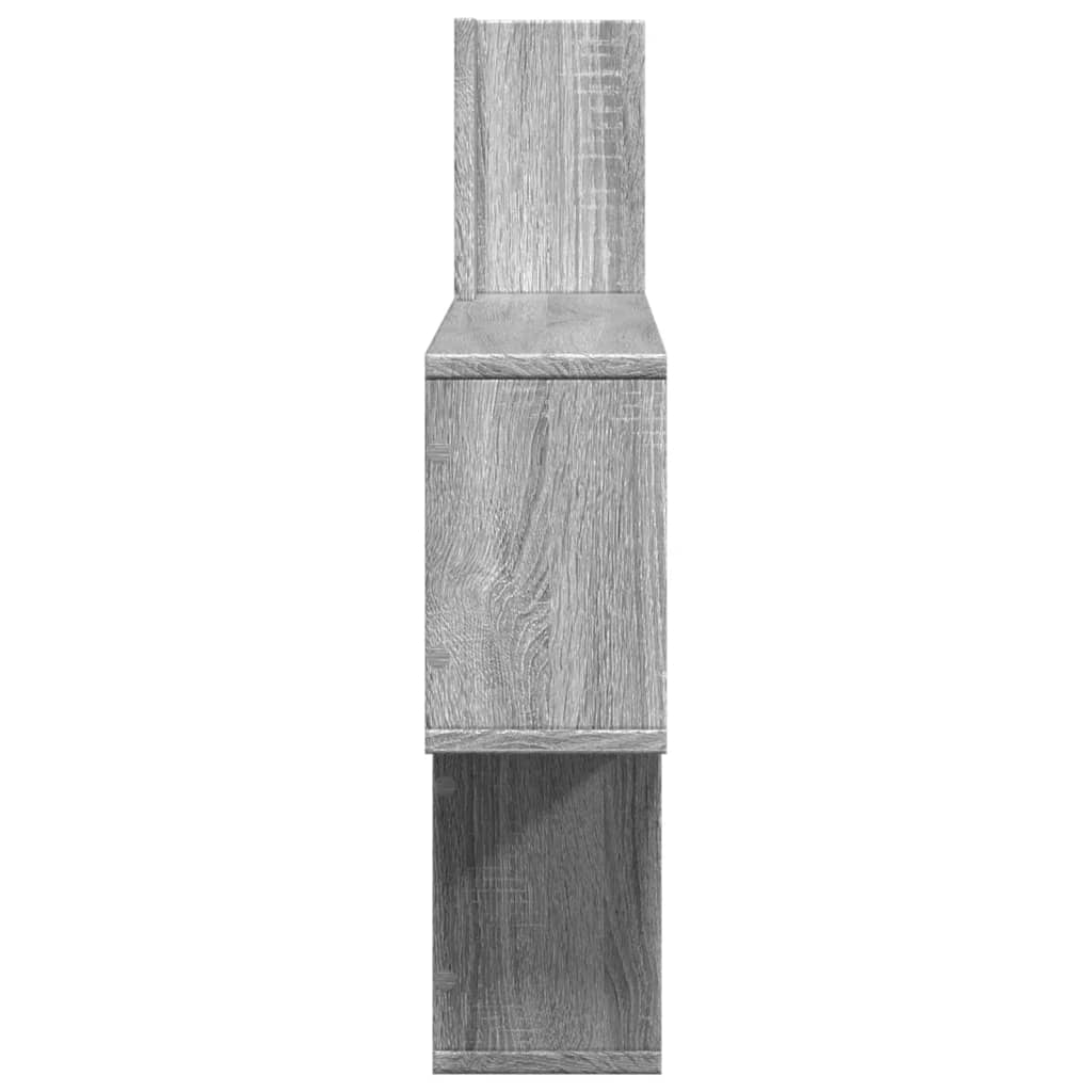 Scaffale a Muro Grigio Sonoma 100x15x70 cm in Truciolato | homemem39