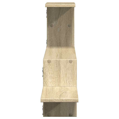 Scaffale a Parete Rovere Sonoma 104x15x49 cm in Truciolato