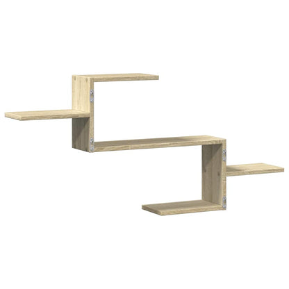 Scaffale a Parete Rovere Sonoma 104x15x49 cm in Truciolato | homemem39