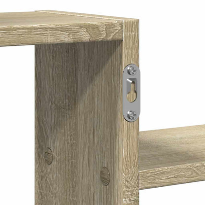 Scaffale a Parete Rovere Sonoma 104x15x49 cm in Truciolato