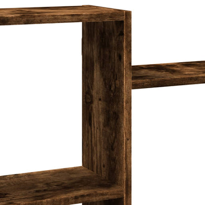 Mensola a Muro Rovere Fumo 159x18x65 cm in Truciolato