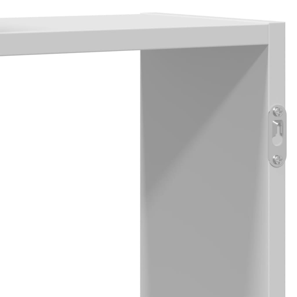 Scaffale a Parete Bianco 129x18x42 cm in Truciolato | homemem39