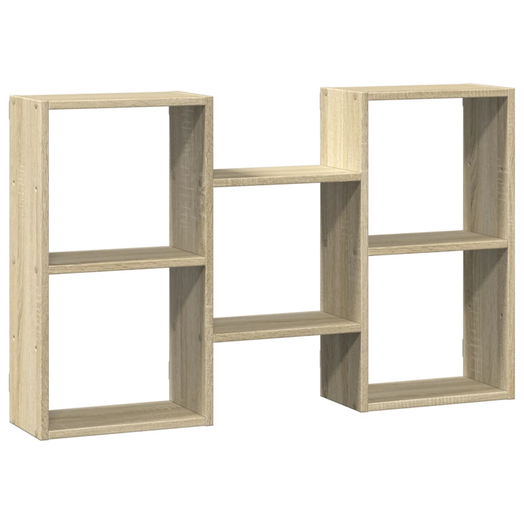 Scaffale a Parete Rovere Sonoma 96x18x60cm in Truciolato