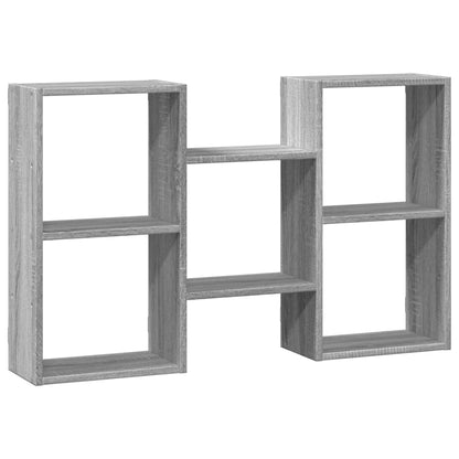 Mensola a Muro Grigio Sonoma 96x18x60 cm in Truciolato | homemem39