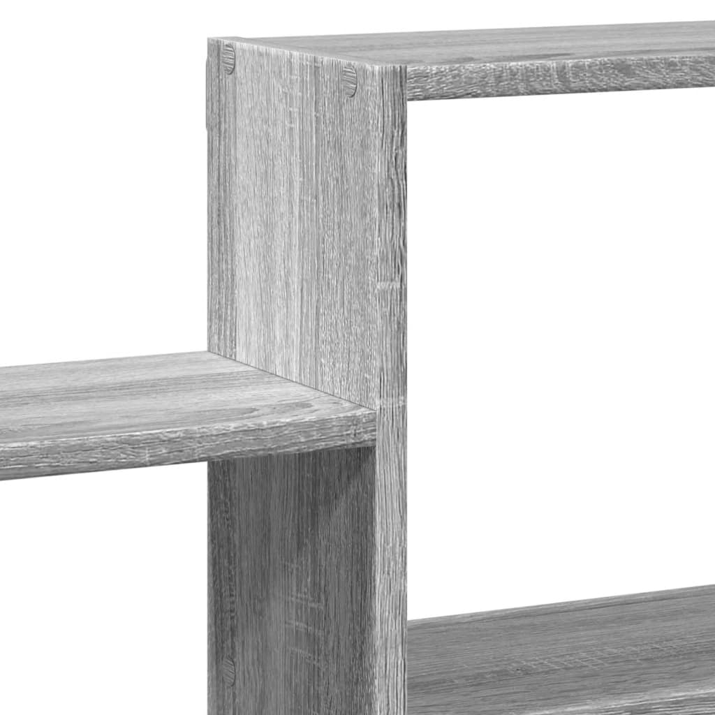 Mensola a Muro Grigio Sonoma 96x18x60 cm in Truciolato | homemem39