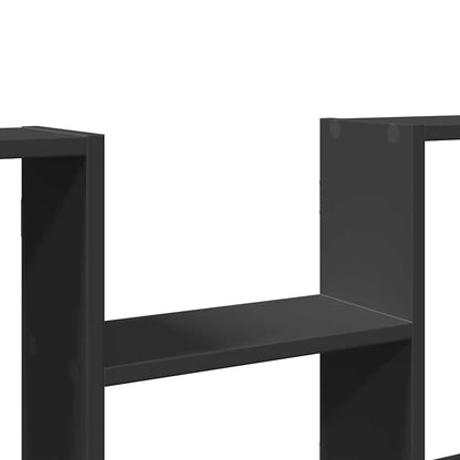 Scaffale a Parete Nero 99x15x60 cm in Truciolato | homemem39