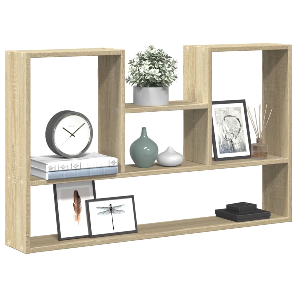 Scaffale a Parete Rovere Sonoma 99x15x60 cm in Truciolato | homemem39