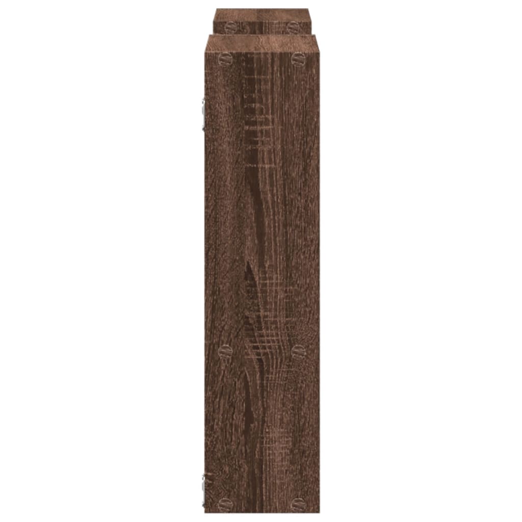 Mensola a Muro Rovere Marrone 99x15x60 cm in Truciolato | homemem39