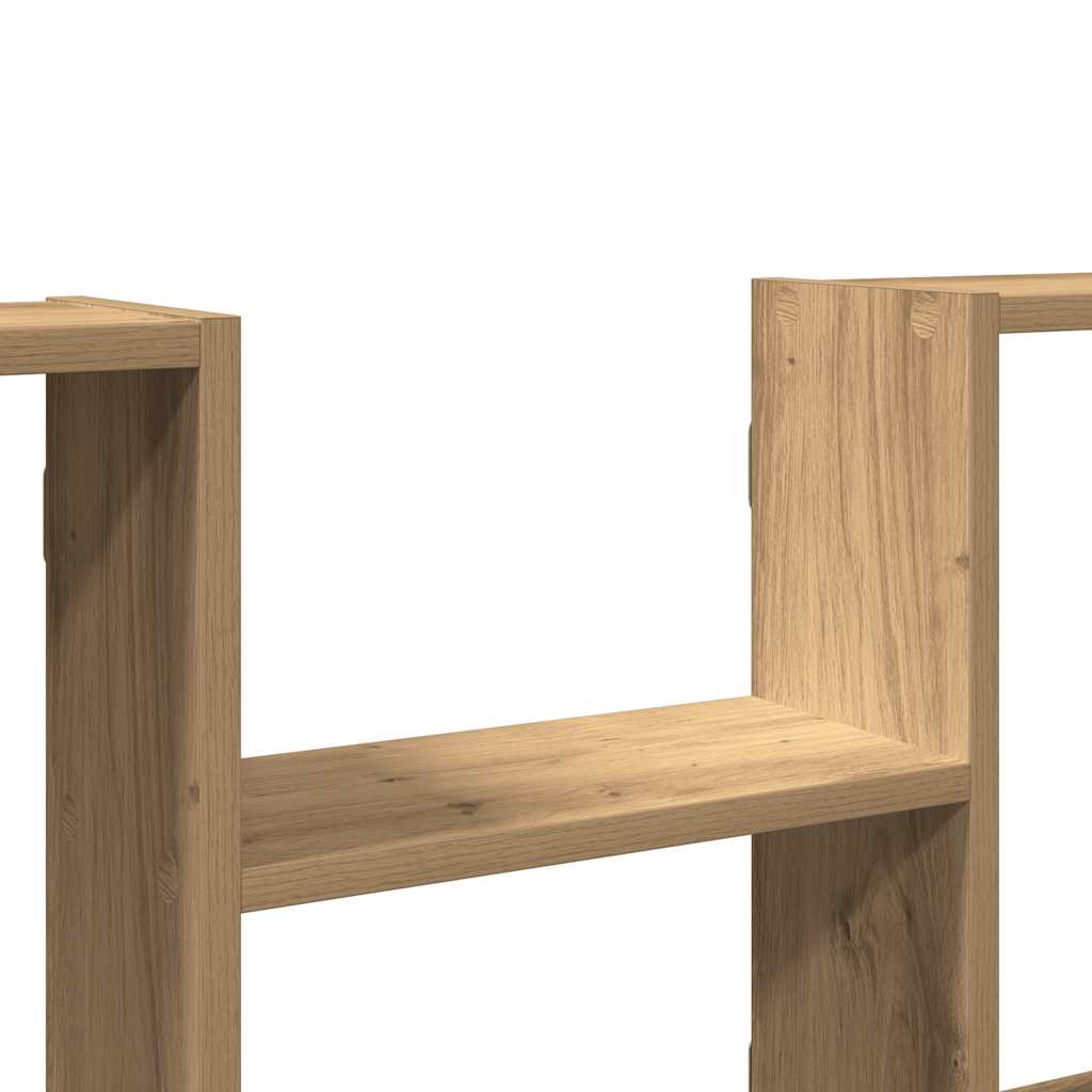 Scaffale a Parete Rovere Artigianale 99x15x60 cm in Truciolato