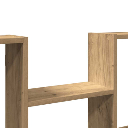 Scaffale a Parete Rovere Artigianale 99x15x60 cm in Truciolato