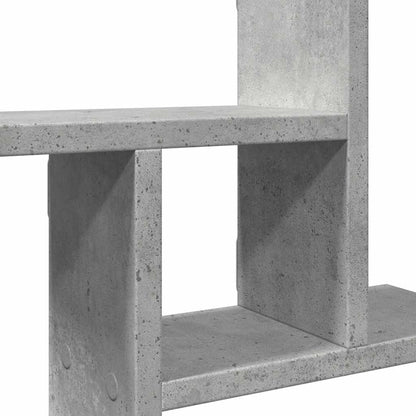 Mensole a Muro 2pz Grigio Cemento 38x12x38 cm in Truciolato