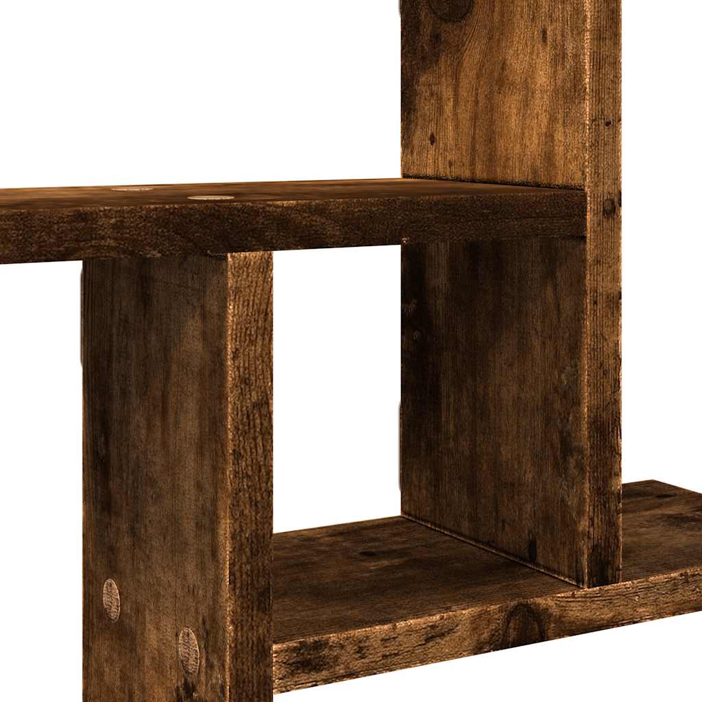 Mensole da Parete 2pz Rovere Fumo 38x12x38 cm in Truciolato | homemem39