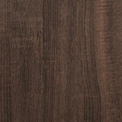 Mensole da Parete 2pz Rovere Marrone 38x12x38 cm in Truciolato