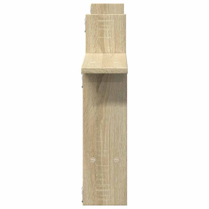 Mensole Parete 2pz Rovere Sonoma 50x12x50 cm in Truciolato | homemem39