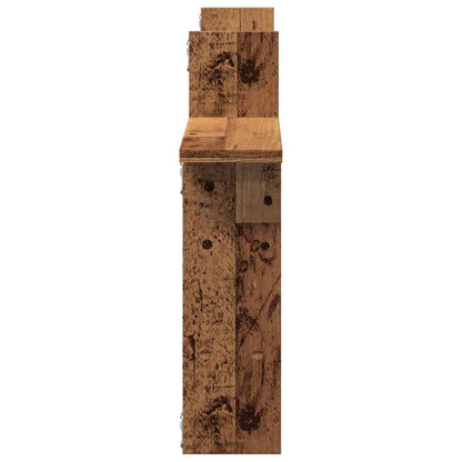 Mensole da Parete 2pz Legno Vecchio 50x12x50 cm in Truciolato | homemem39
