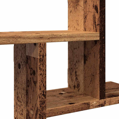 Mensole da Parete 2pz Legno Vecchio 50x12x50 cm in Truciolato