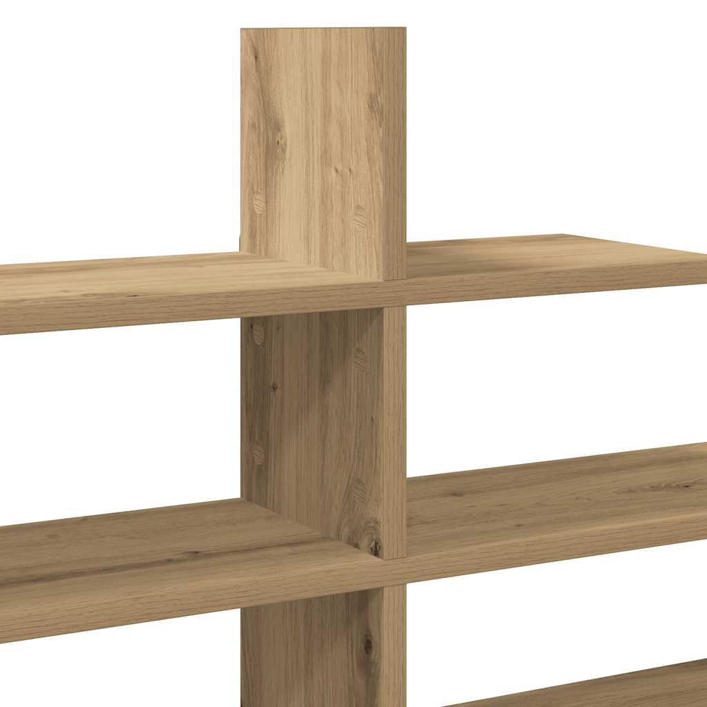 Mensola a Muro Rovere Artigianale 124,5x18x60,5cm in Truciolato