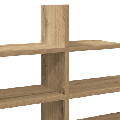 Mensola a Muro Rovere Artigianale 124,5x18x60,5cm in Truciolato