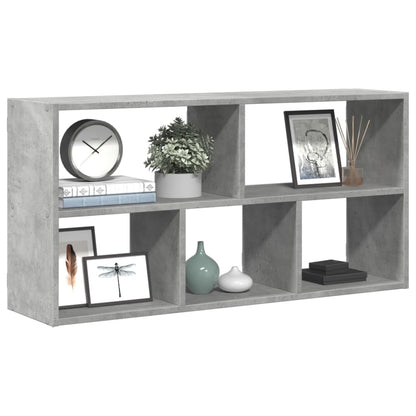 Scaffale a Muro Grigio Cemento 100x25x50 cm Legno Multistrato | homemem39