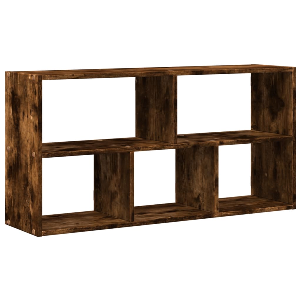 Scaffale a Muro Rovere Fumo 100x25x50 cm in Legno Multistrato | homemem39