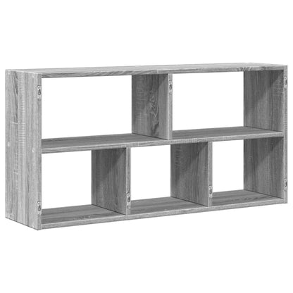 Scaffale a Muro Grigio Sonoma 100x25x50 cm in Legno Multistrato | homemem39