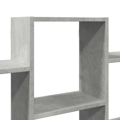 Scaffale a Muro Grigio Cemento 159x18x66 cm in Truciolato | homemem39
