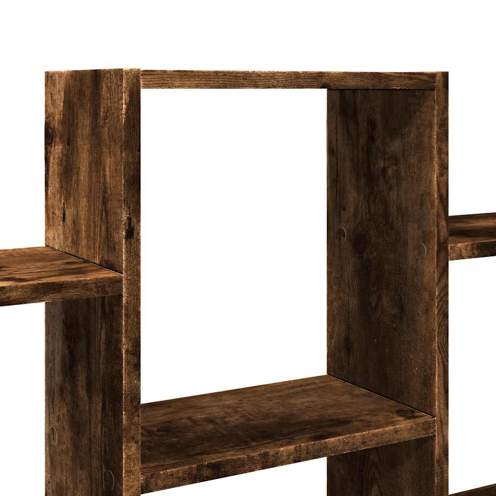 Mensola a Muro Rovere Fumo 159x18x66 cm in Truciolato