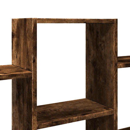 Mensola a Muro Rovere Fumo 159x18x66 cm in Truciolato
